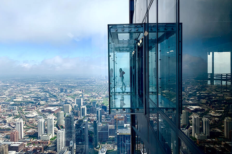 Willis Towerskydeck Chicago World Tower 0662